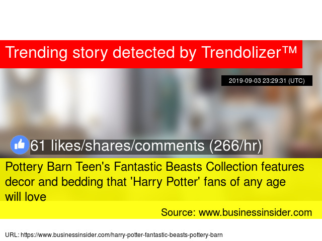 Pottery Barn Teen 039 S Fantastic Beasts Collection Features